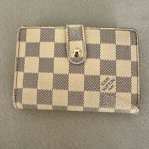 Louis Vuitton Damier Azure small wallet